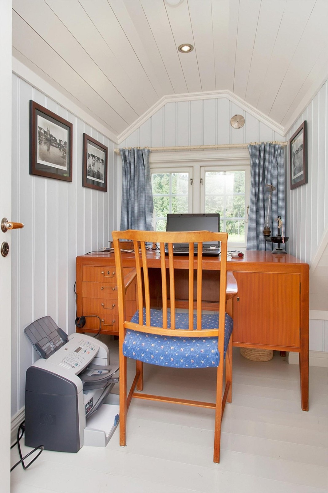 Fra rom i loftsetasjen i hytten Galleribilde