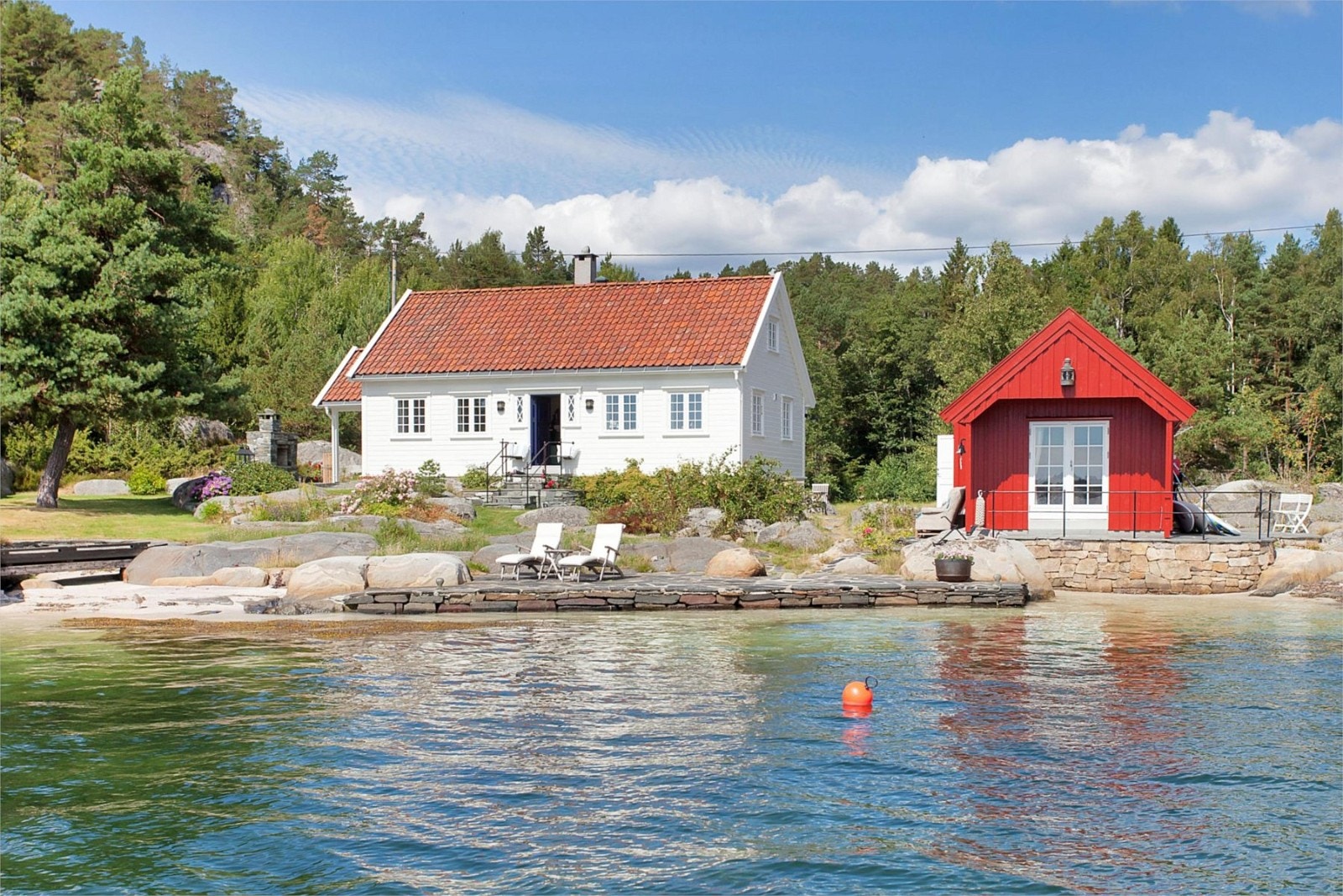 Bilde fra sjøsiden Galleribilde