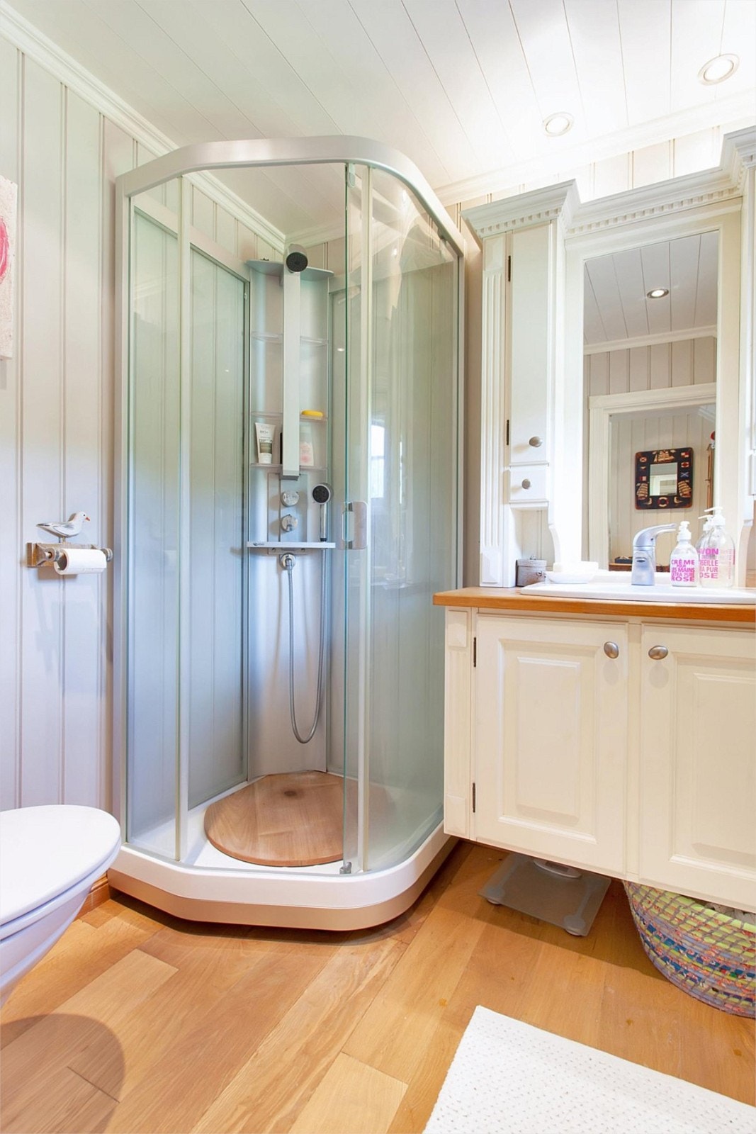 Fra badet i hytten Galleribilde