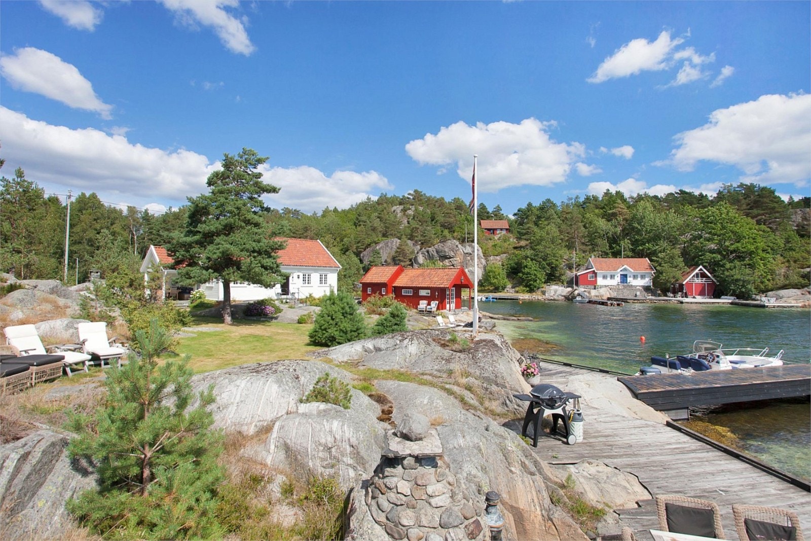 Flotte utearealer på eiendommen Galleribilde