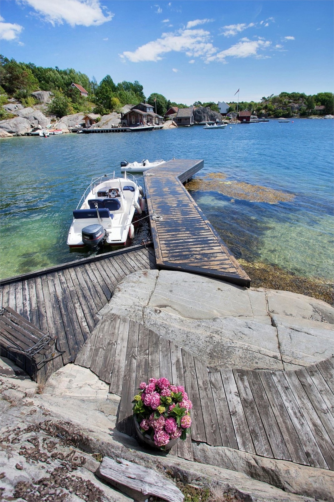 Fra bryggeanlegget Galleribilde