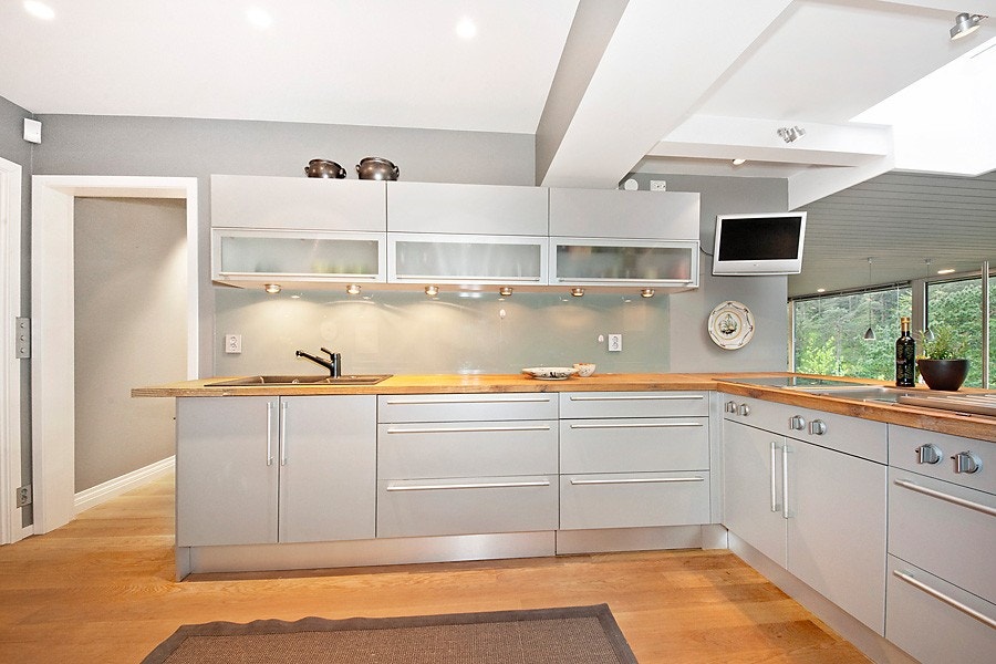 Stilrent og moderne kjøkken Galleribilde