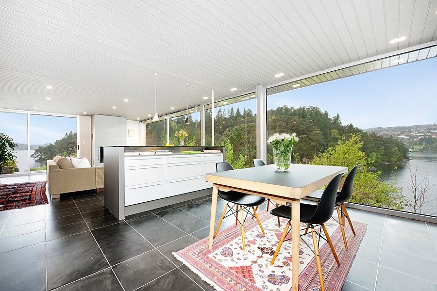 Spisestue med magisk utsikt Galleribilde