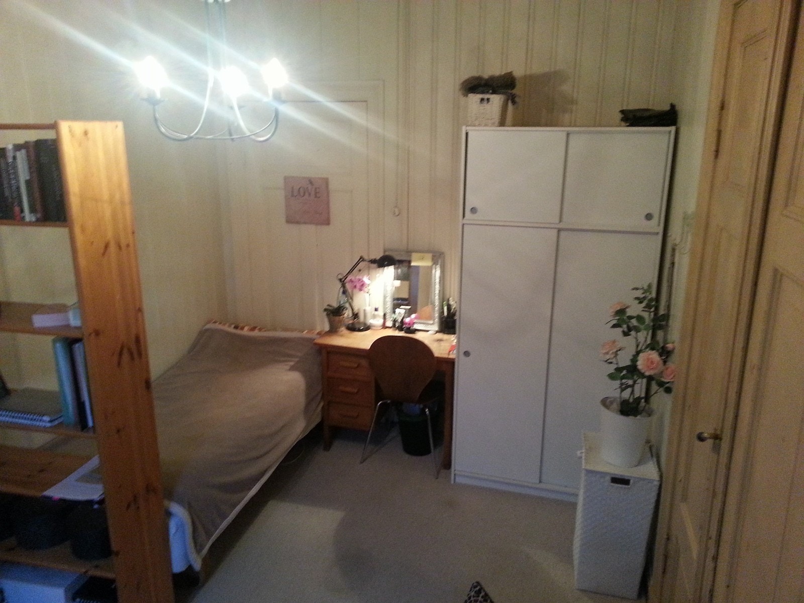 Rom innenfor stue 2 - 120cm bred seng nå Galleribilde