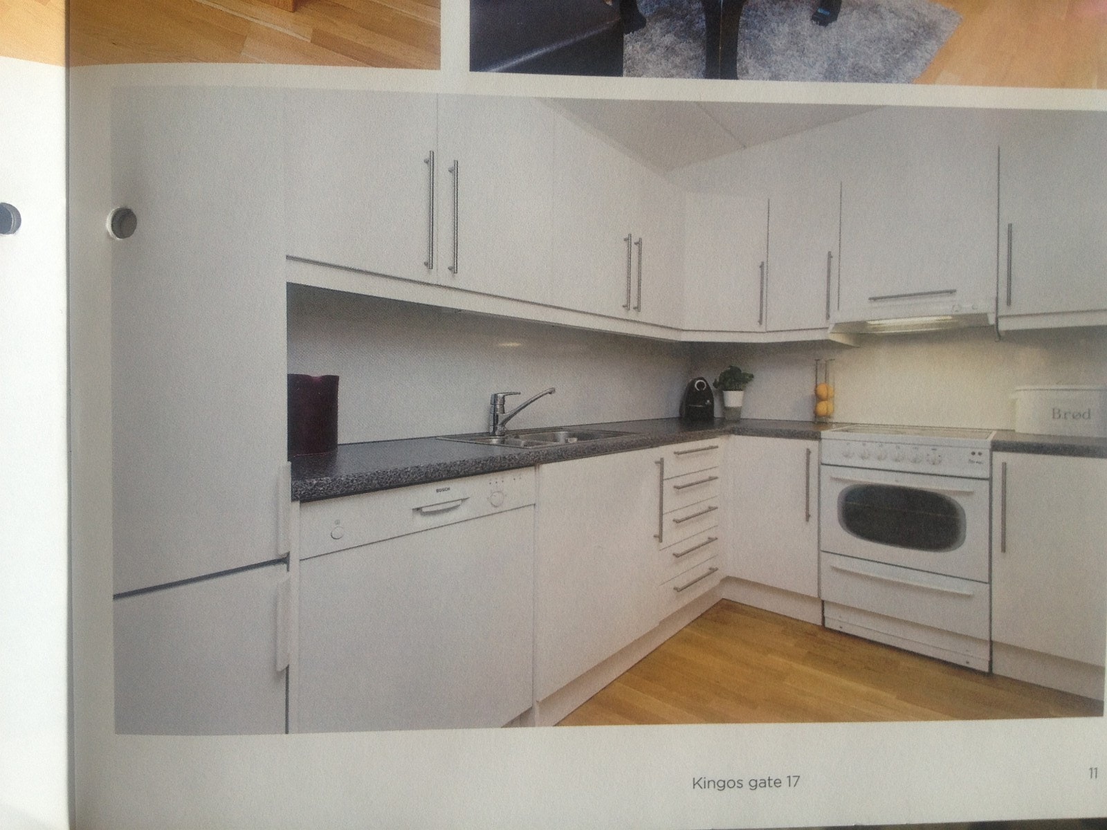 Hvitevarene i dag er i børstet stål Galleribilde