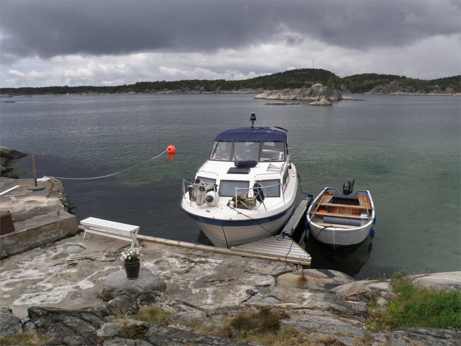 Fra bryggen Galleribilde