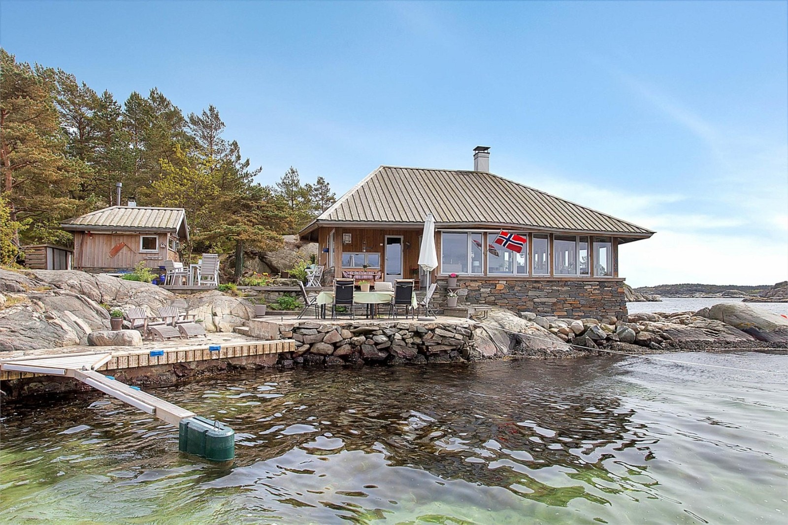 Eiendommen ved bryggeanlegget Galleribilde