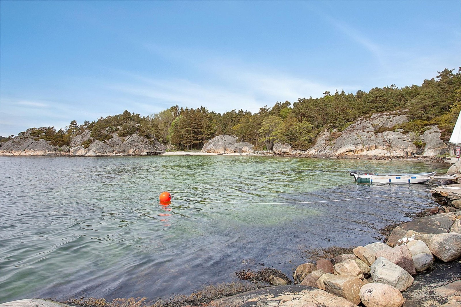 Det er moringer og dobber som hører til eiendommen Galleribilde