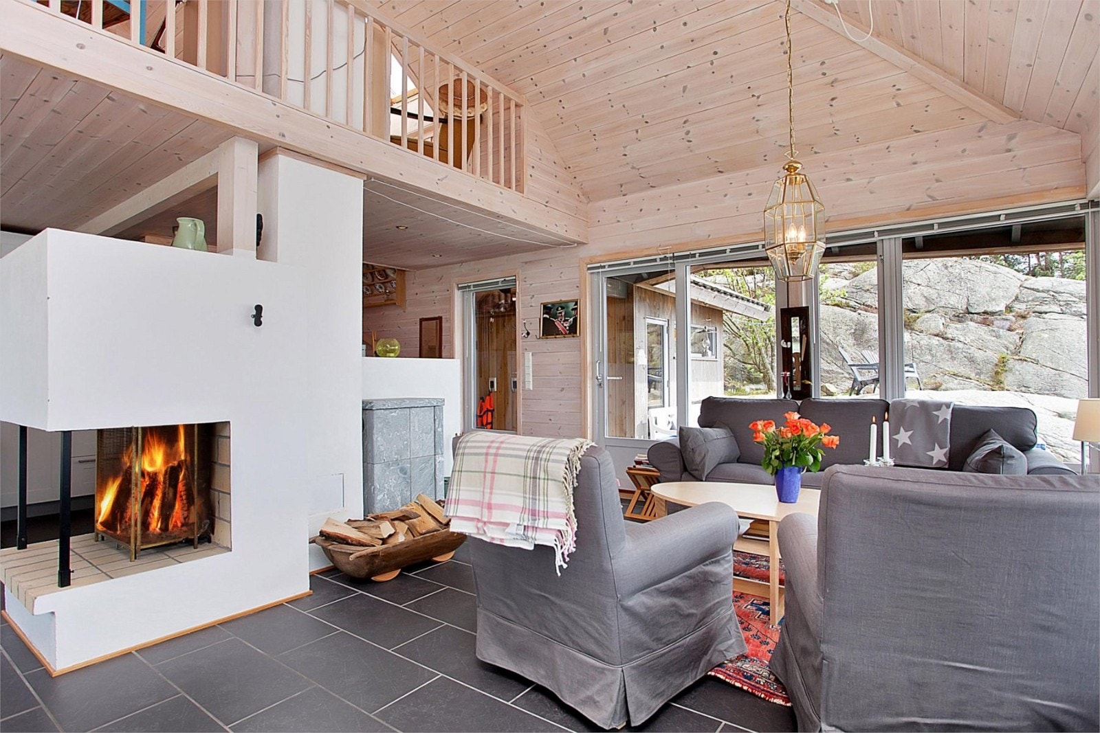 Fra stuen Galleribilde