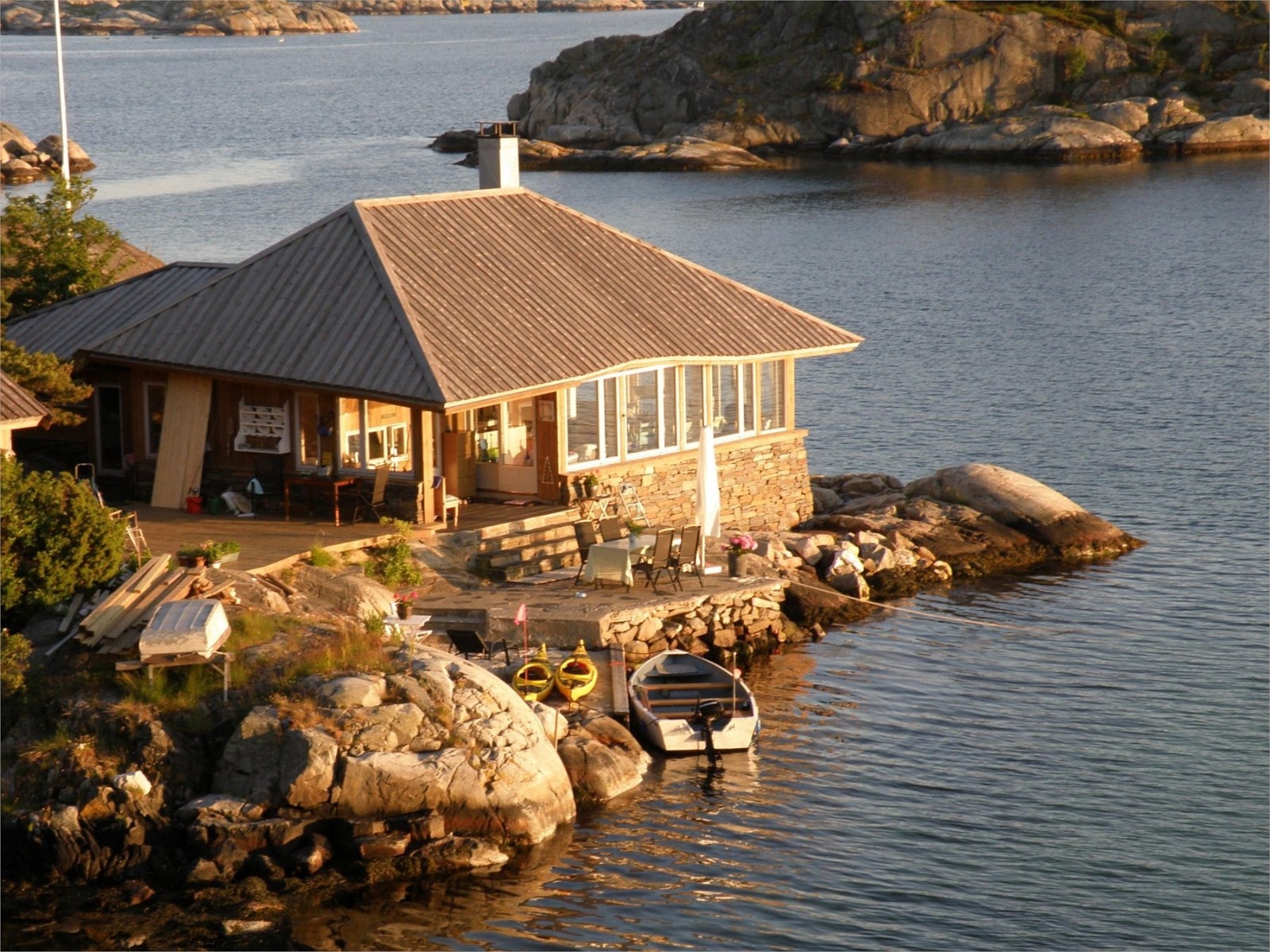 Spennende arkitekttegnet hytte Galleribilde