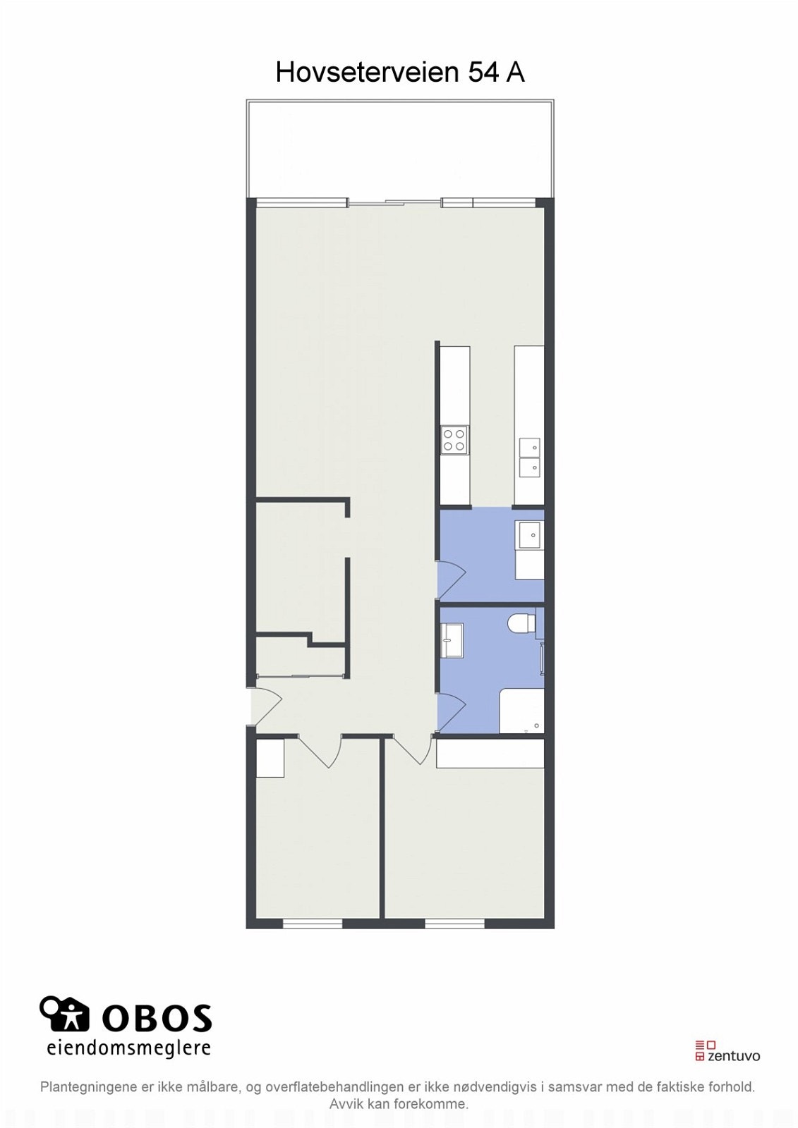 2D-plantegning Galleribilde