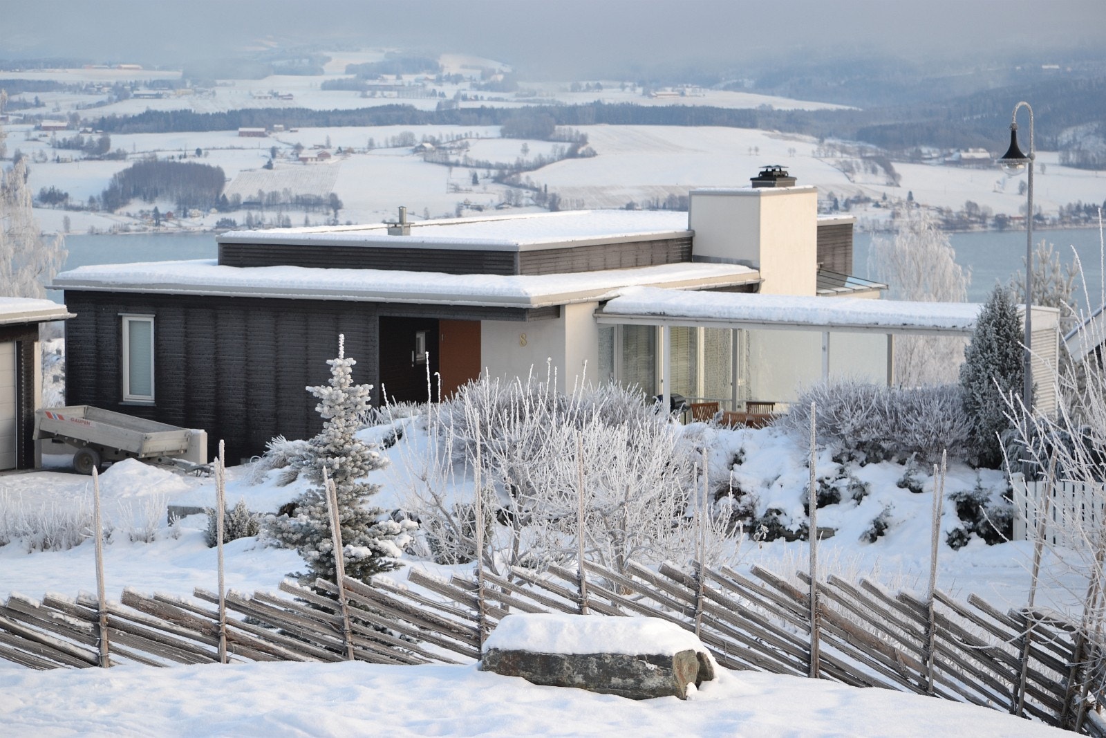 Vinter i Torkesvingen. Galleribilde