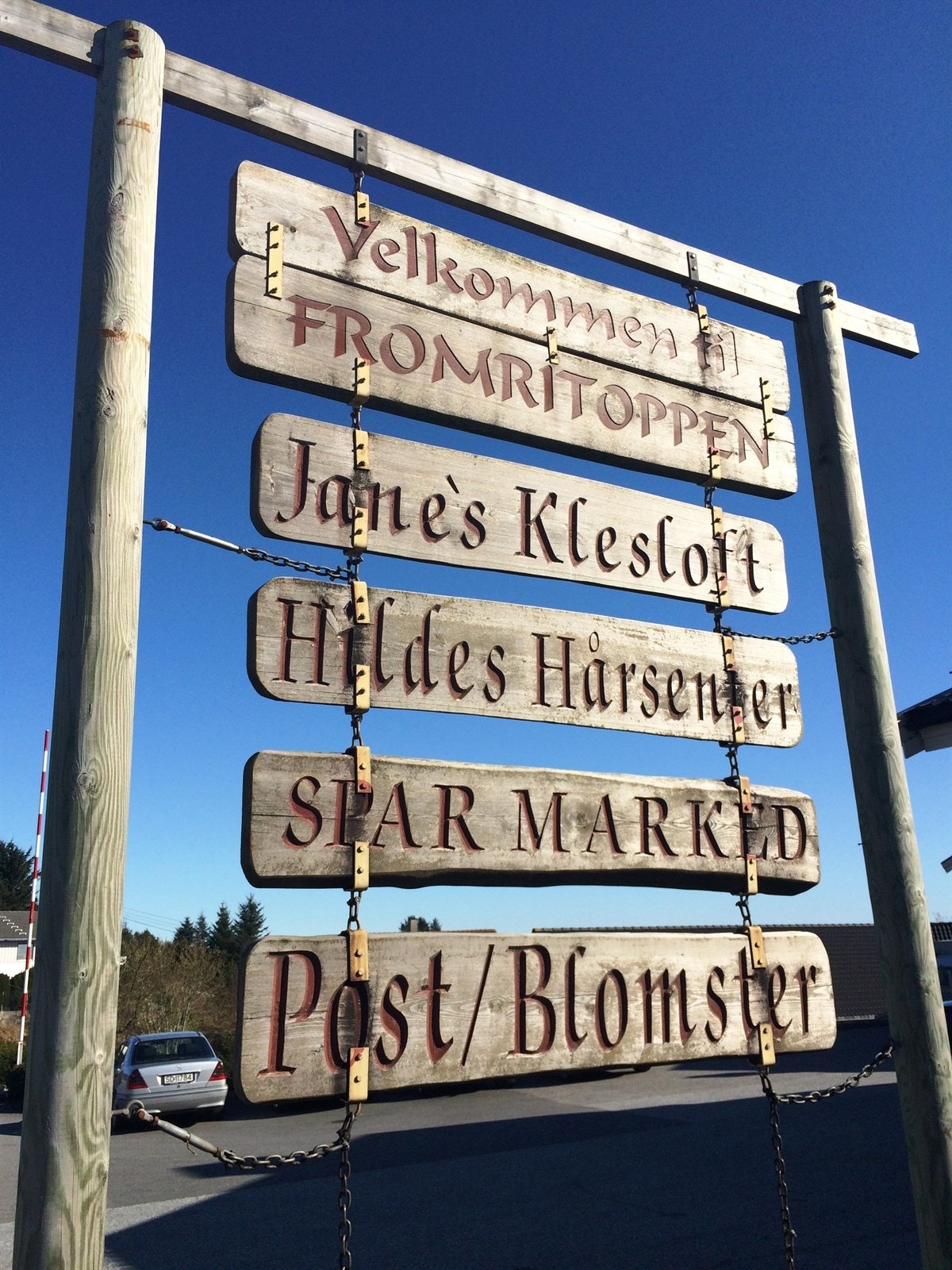 Proaktiv: Fromritoppen Handlesenter en kort kjøretur unna. Galleribilde