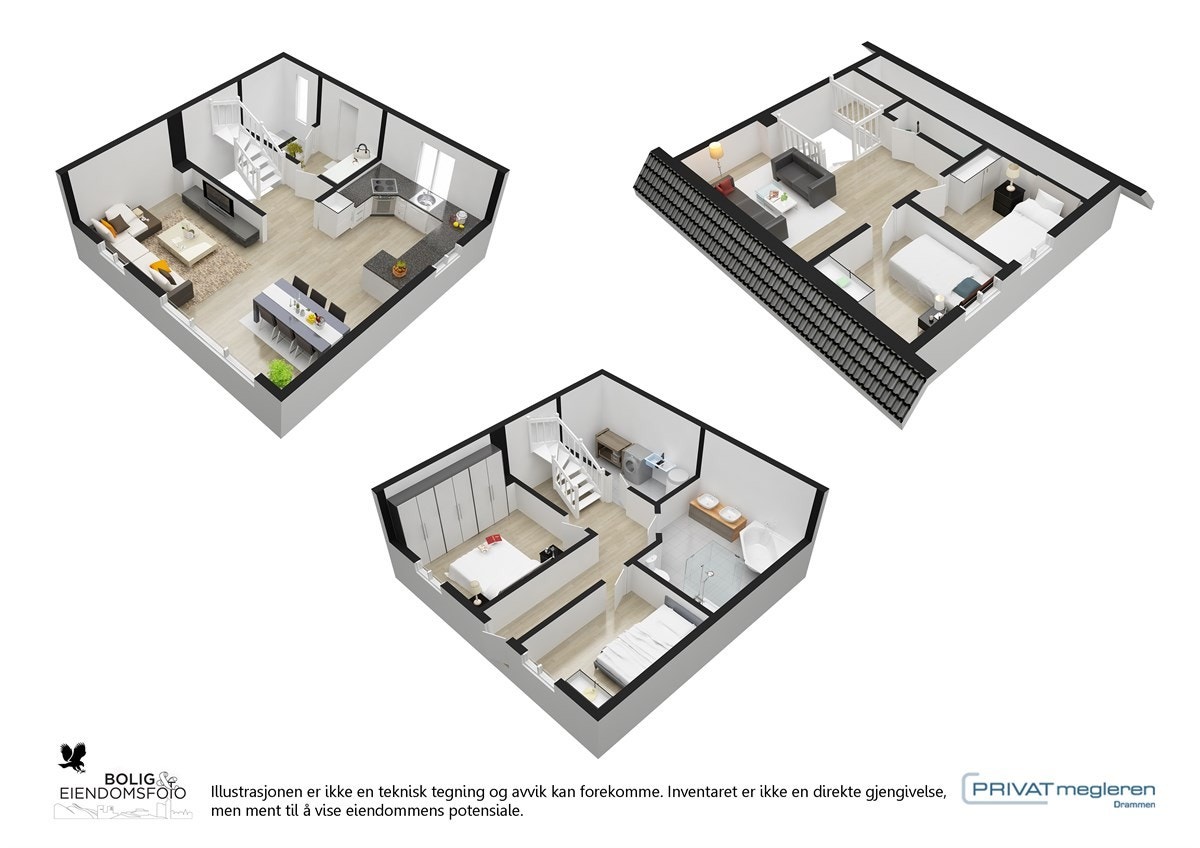 3D samlet. Galleribilde