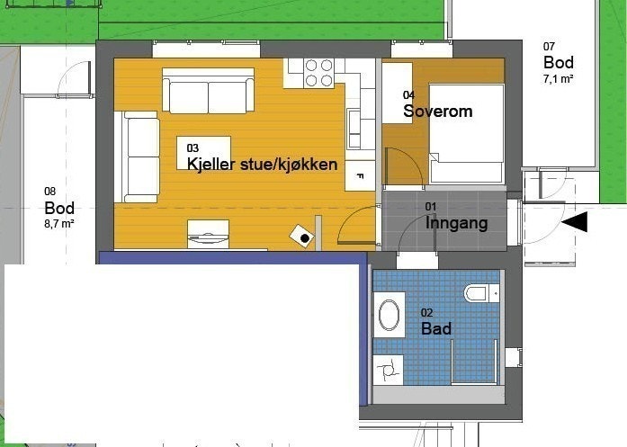 Plan Galleribilde
