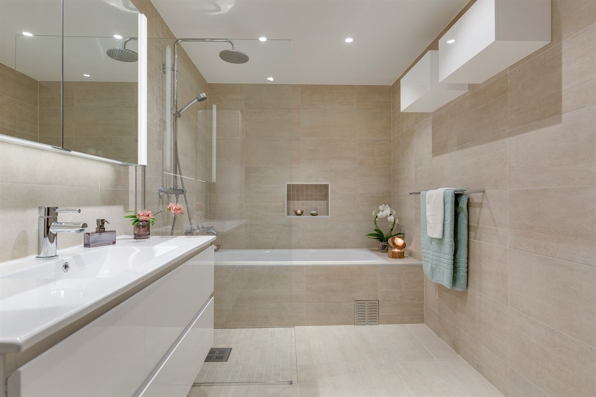 Baderom Galleribilde