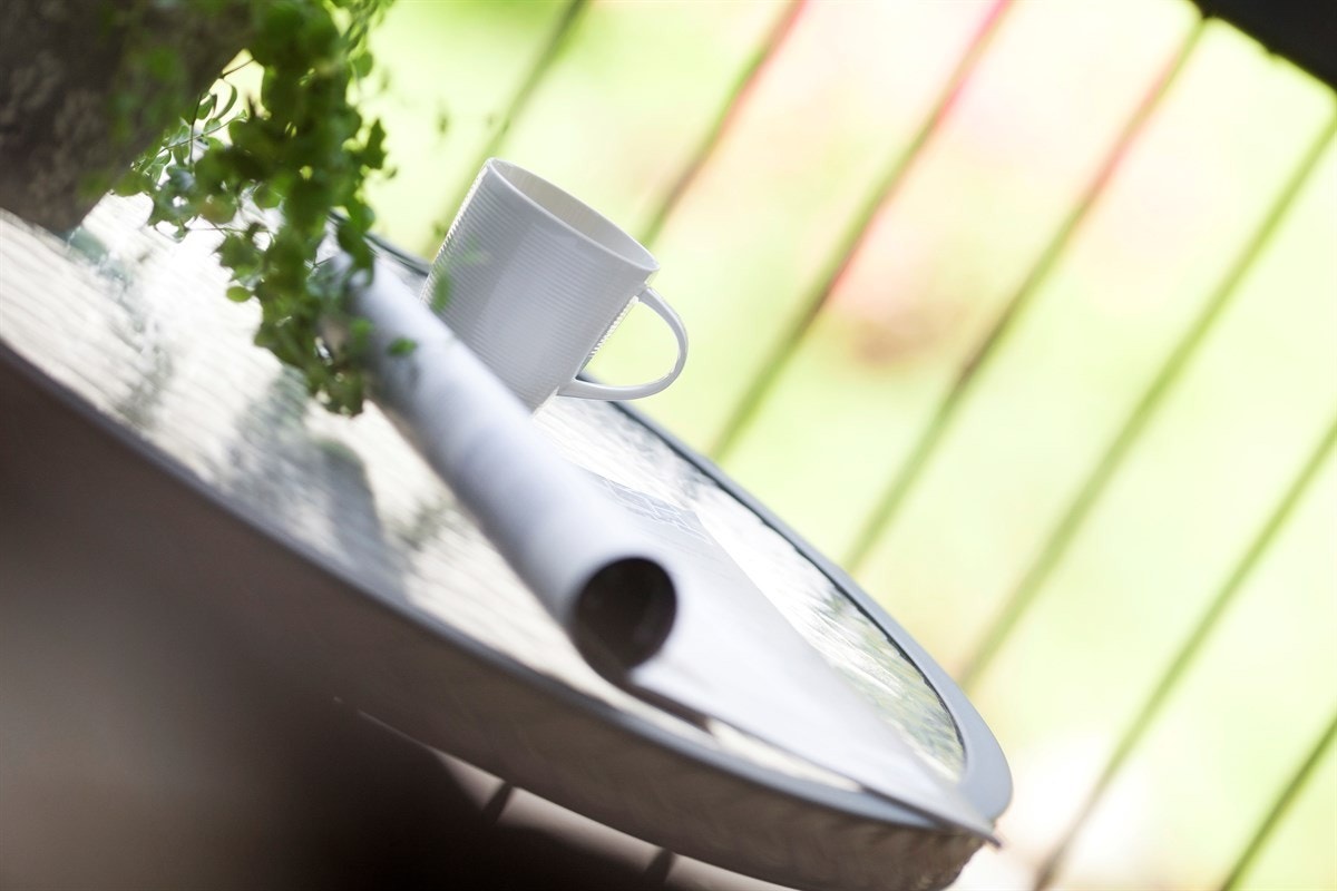 Tid for hygge på balkongen Galleribilde