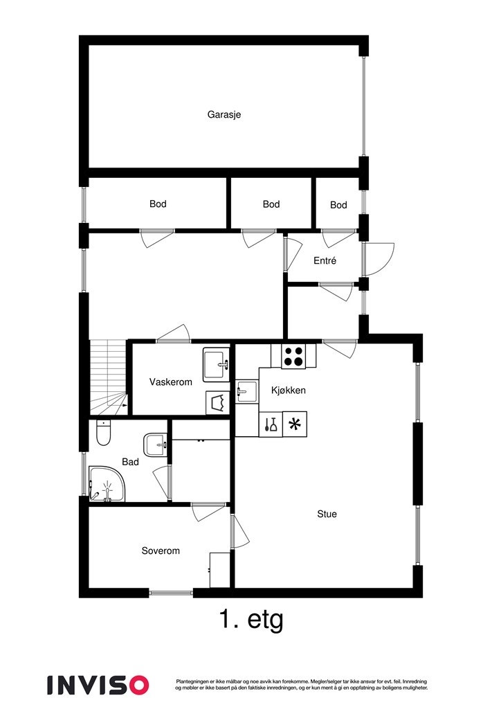 Tegninger 1 etg. Galleribilde