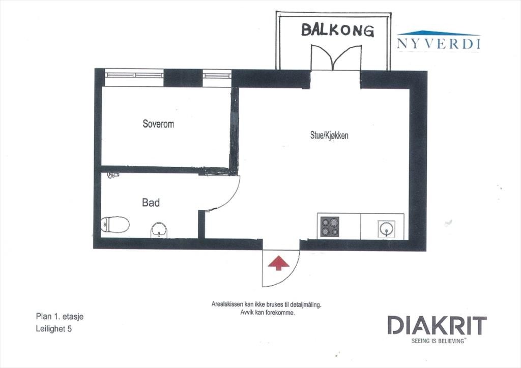 Planskisse Galleribilde