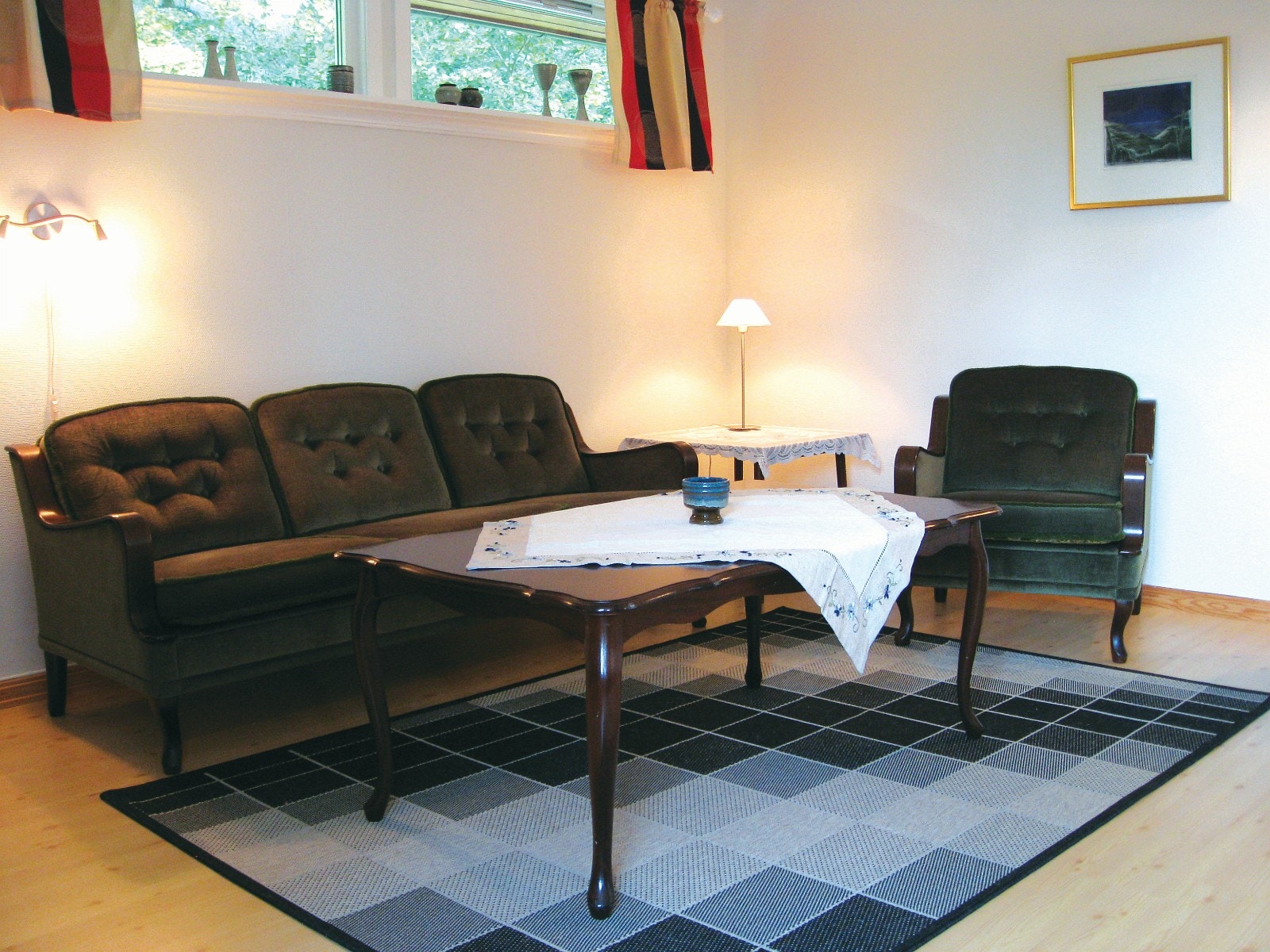 Salong i stua Galleribilde