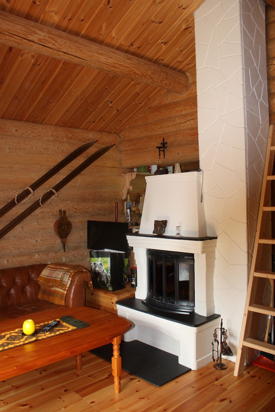 Stoge med peis Galleribilde