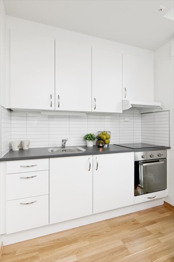 Kjøl/frys, komfyr/koketopp er integrert og følger leiligheten Galleribilde