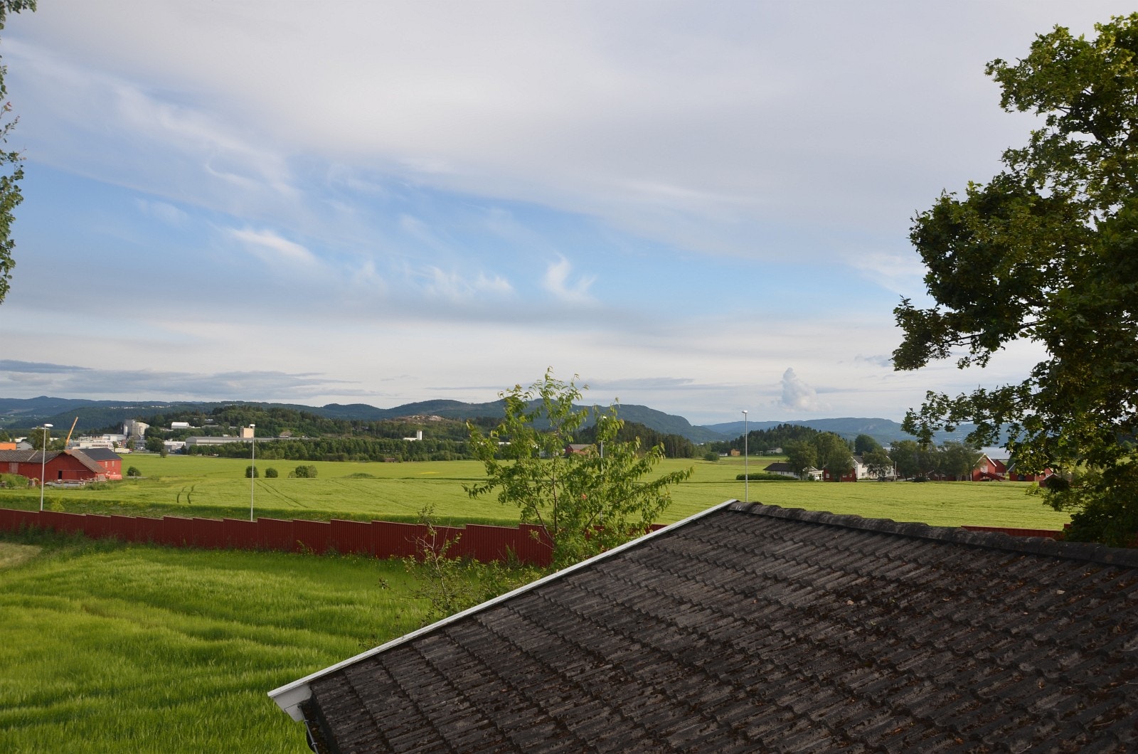 utsikt fra egen terrasse Galleribilde