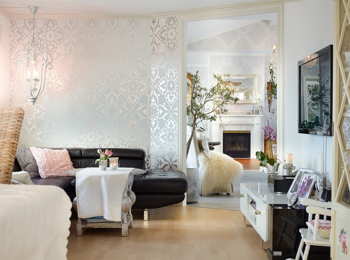 Fra spisestue mot vinstue Galleribilde