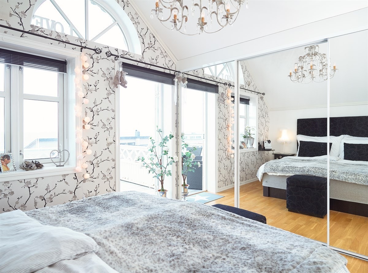 Foreldreværelset med egen balkong Galleribilde