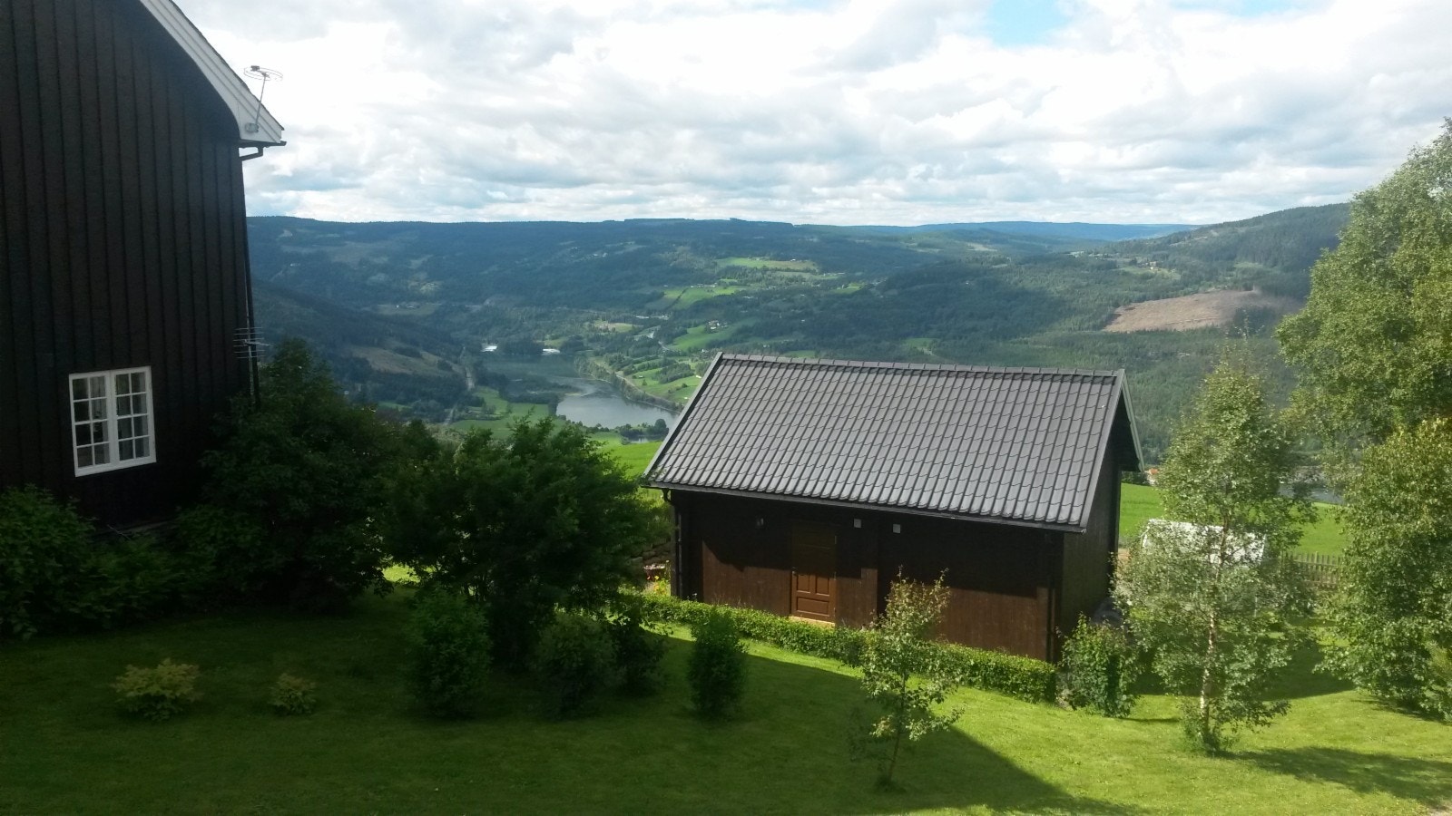 Utsikt fra huset Galleribilde