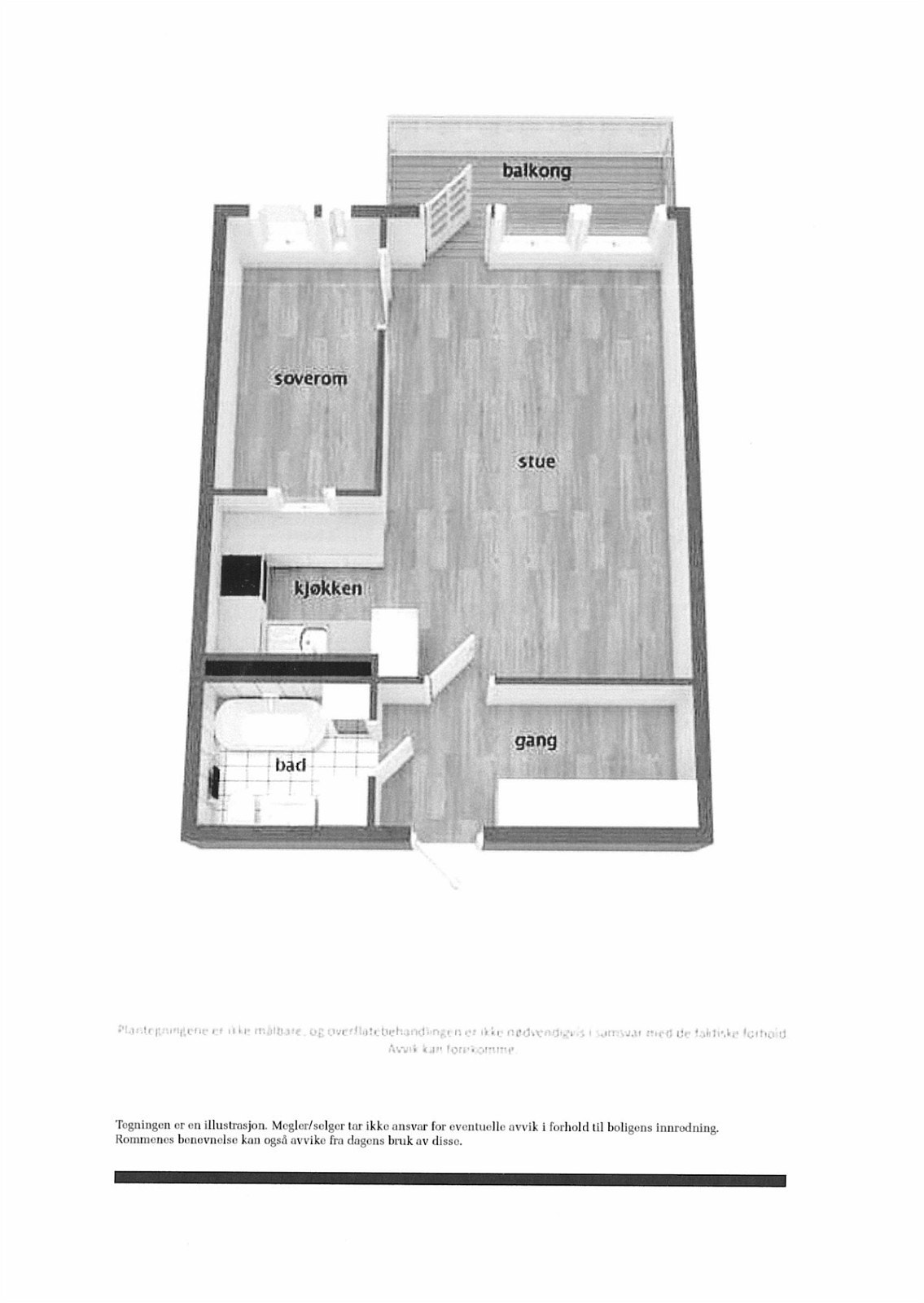 Plantegning Galleribilde