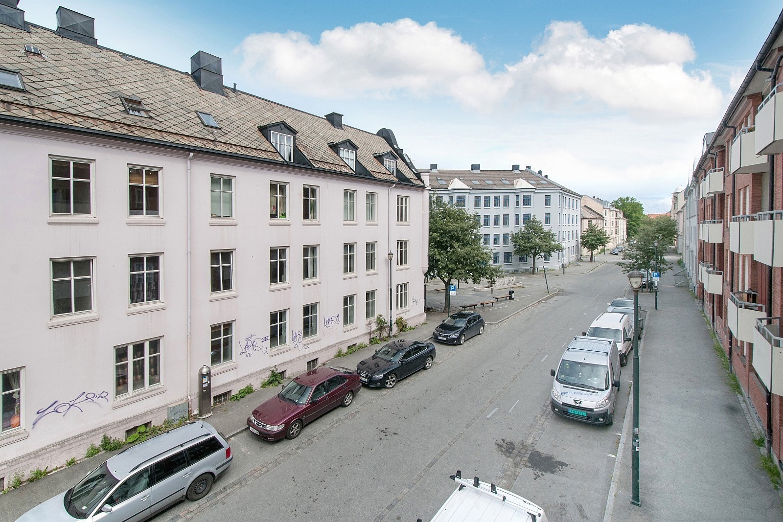 Fasade side Galleribilde