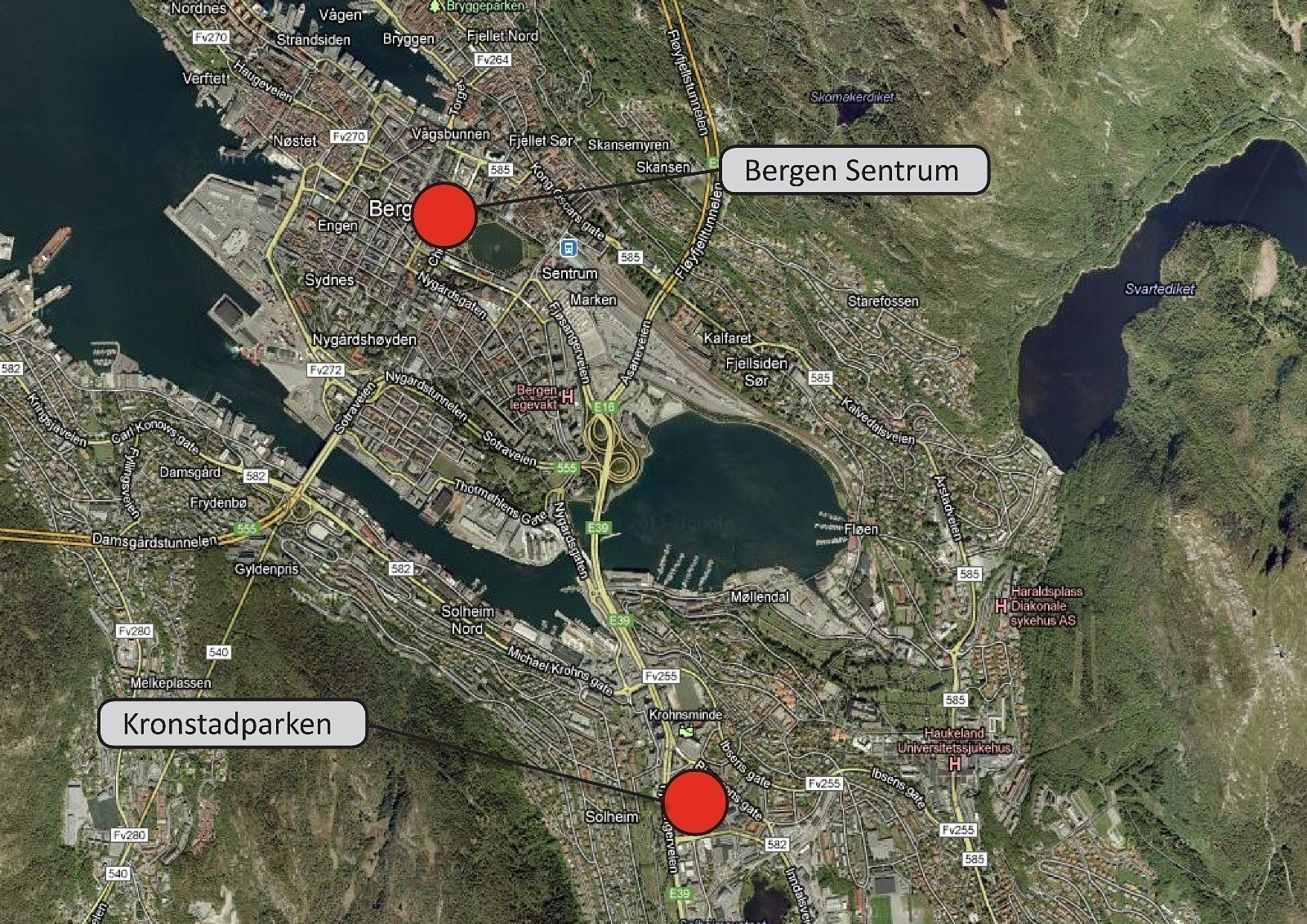 Svært sentral beliggenhet Galleribilde
