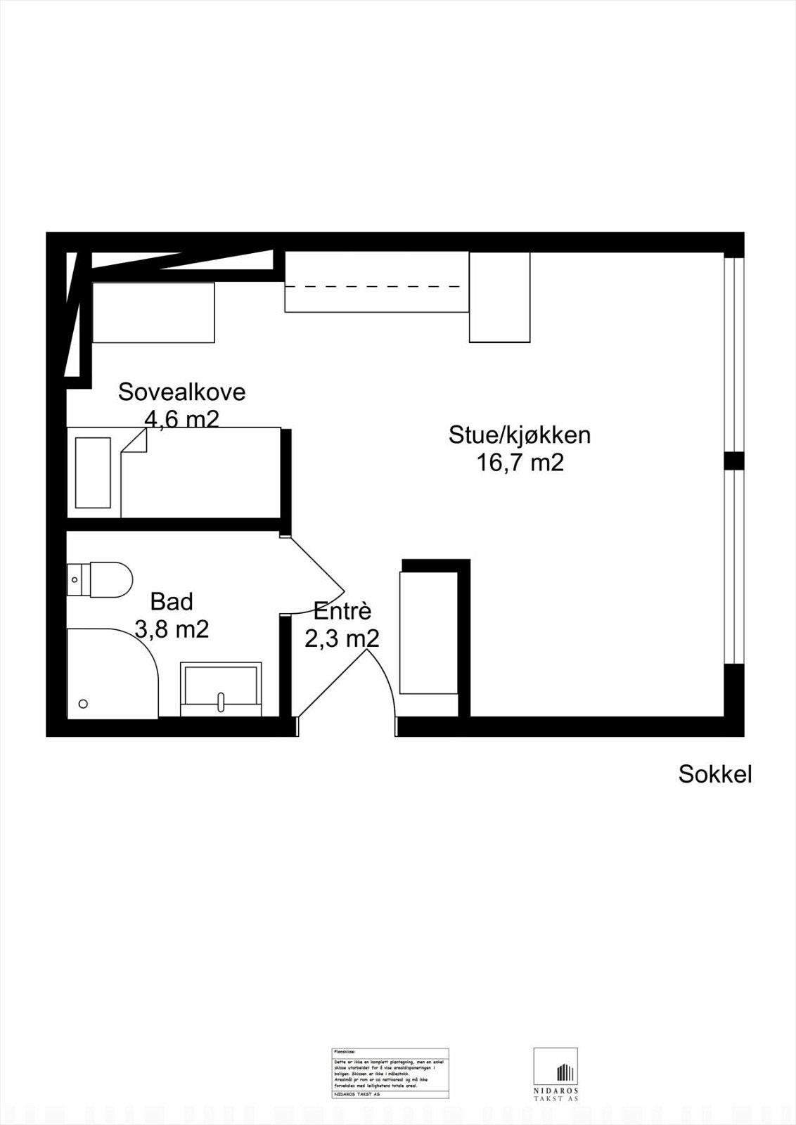Planskisse 2D Galleribilde
