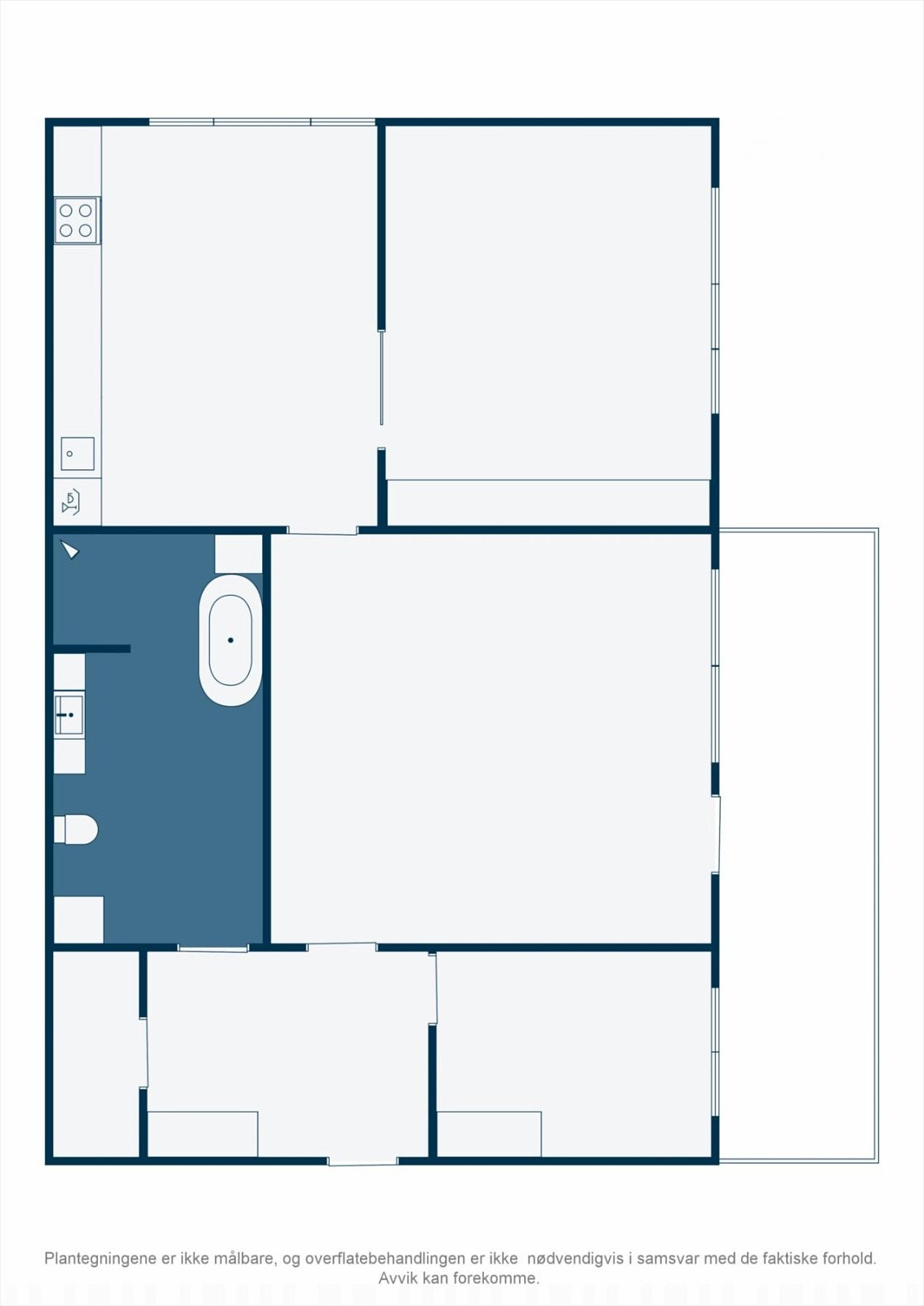 2D plantegning Galleribilde