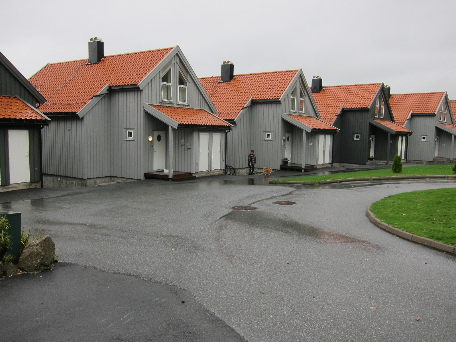 Del av uteområdet , adkomst Galleribilde