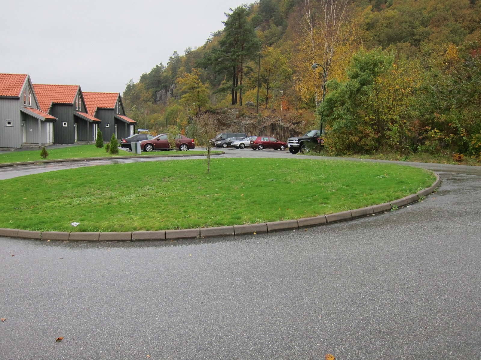 Del av uteområdet , adkomst Galleribilde