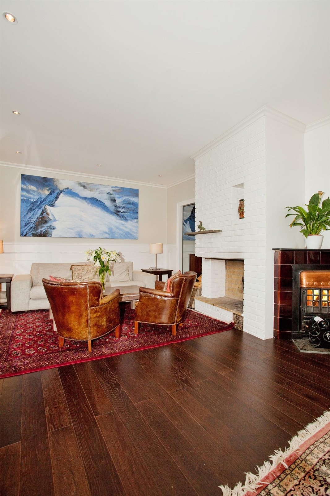 Glimt av den flotte stuen. Galleribilde