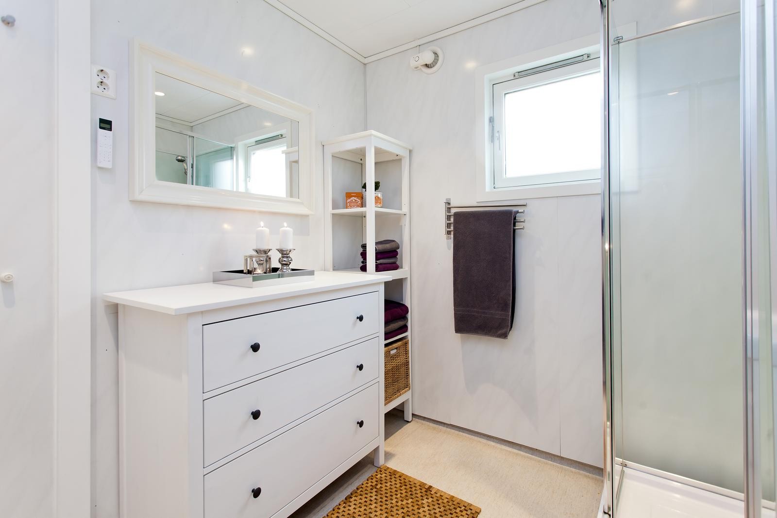 God størrelse på baderom Galleribilde