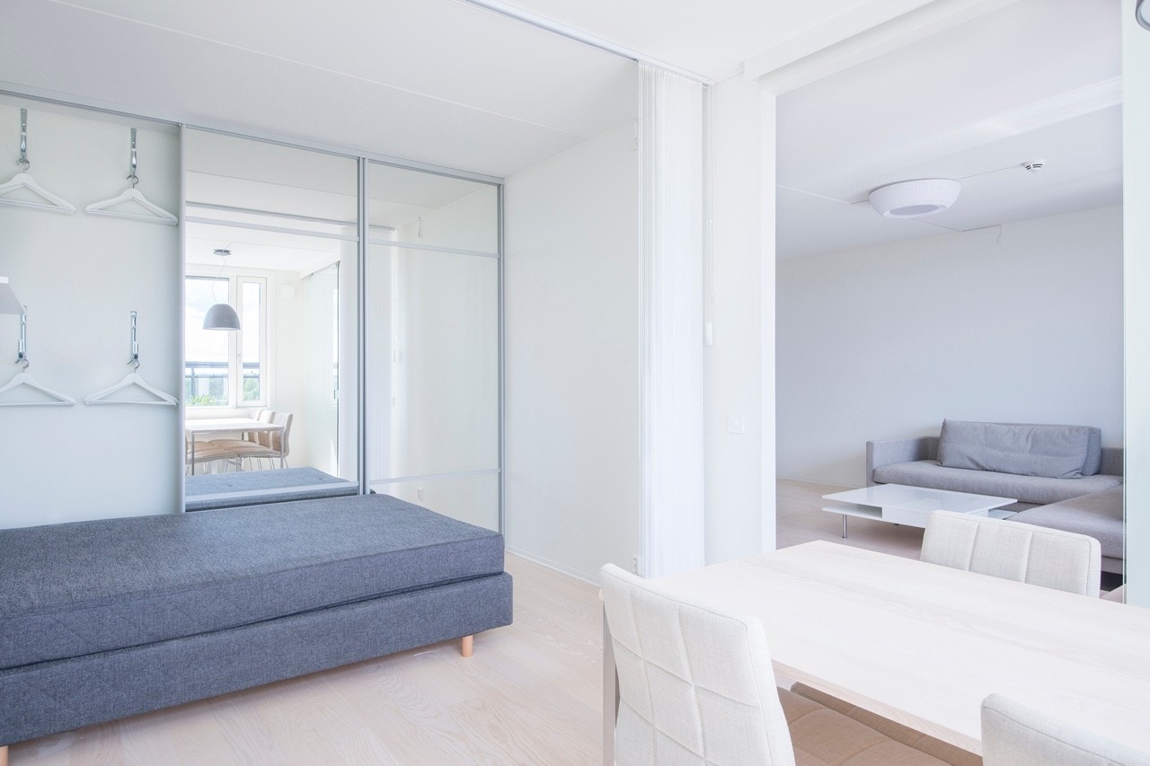 Spisestue/sovekrok Galleribilde