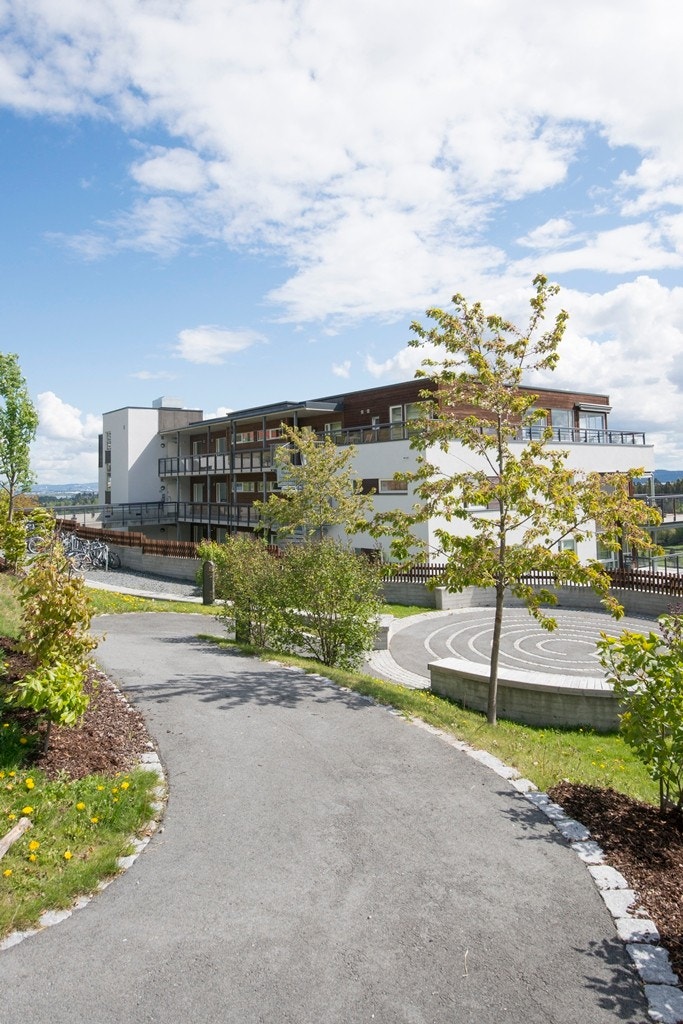 Pent opparbeidet fellesareal Galleribilde