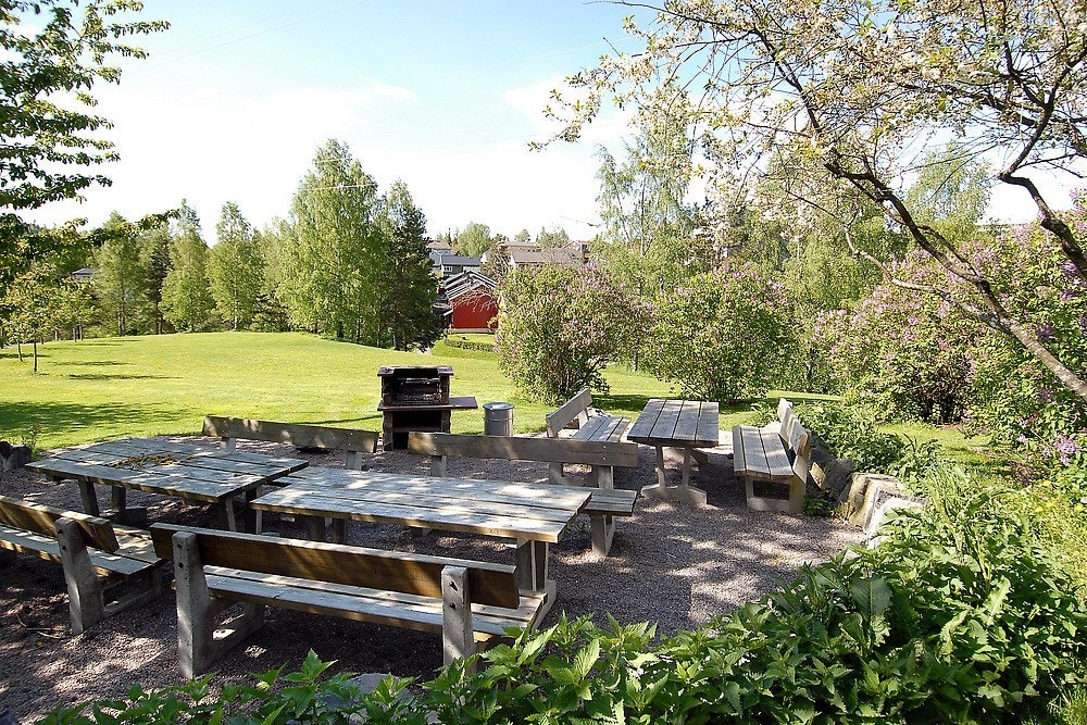 Flott grillplass i borettslaget Galleribilde