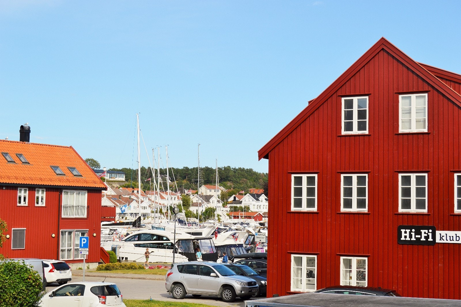 Utsikt fra kjøkkenet Galleribilde