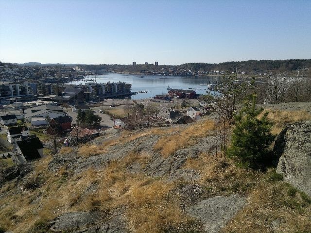 Utsikt fra Preståsen på oversiden av huset Galleribilde