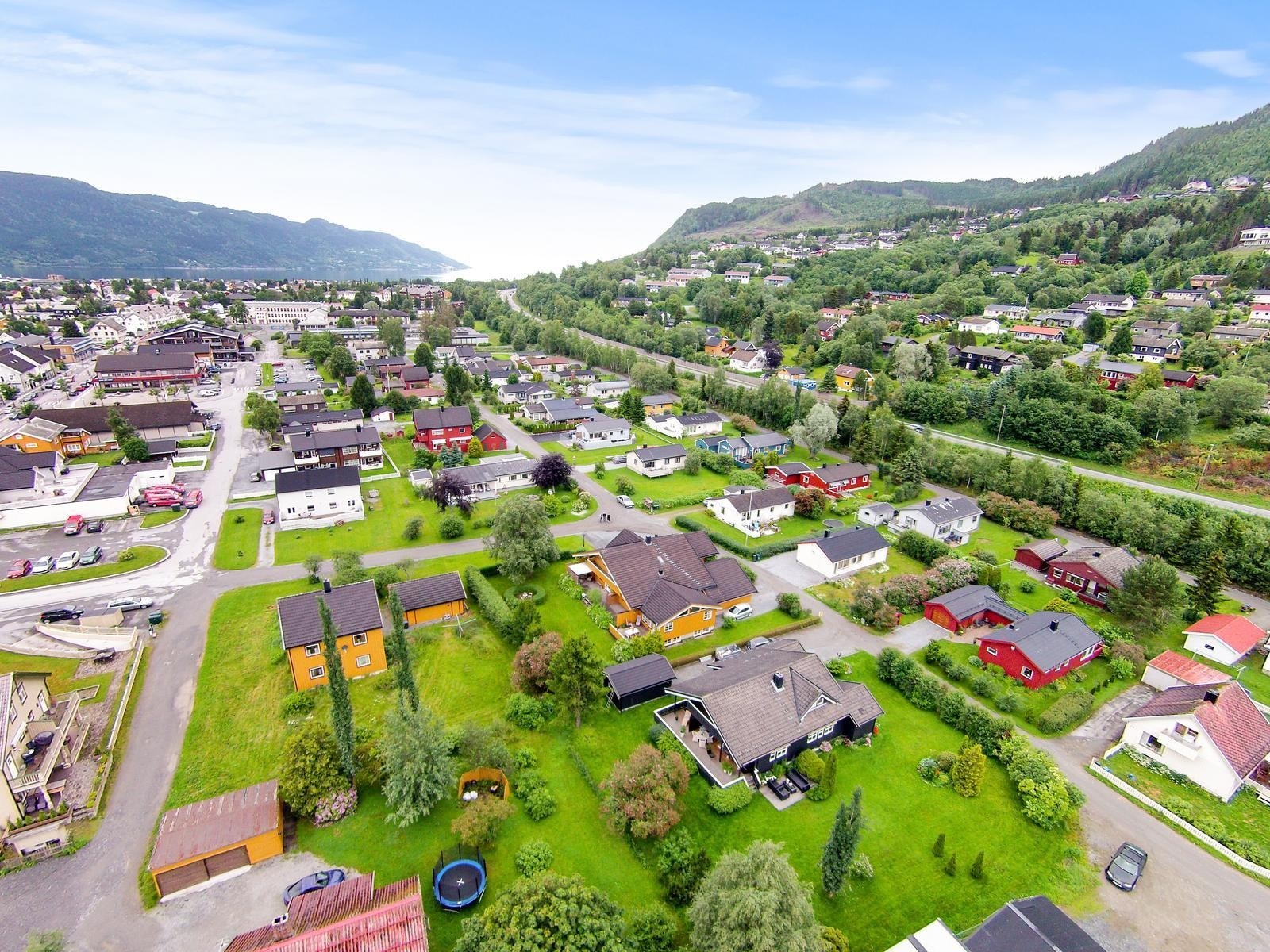 Dronebilde Galleribilde