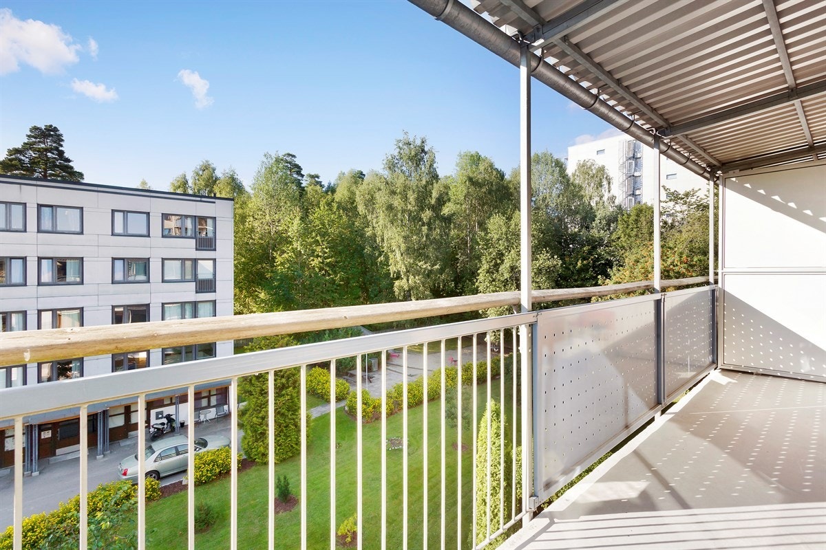 Solrik, vestvendt balkong . Galleribilde