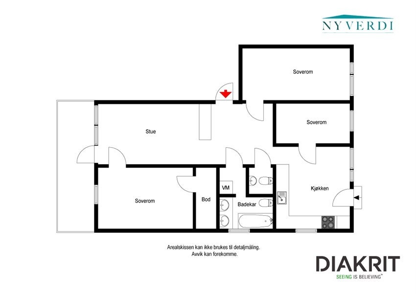 Plantegning. Galleribilde