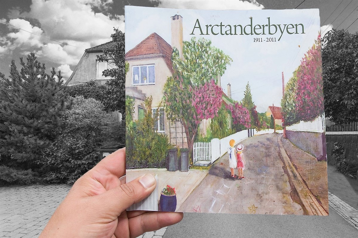 Velkommen til Arctanderbyen. Frodige, fargerike hager. Sjarmerende engelskinspirert arkitektur. Landsbyidyll. Rett ovenfor sentrumskjernen! Galleribilde