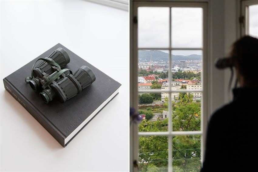 Overikten over byen er god og det er lett å bli nysgjerrig. Galleribilde