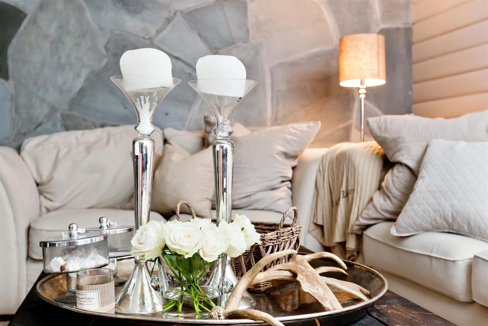 Stemningsbilde fra stuen. Galleribilde